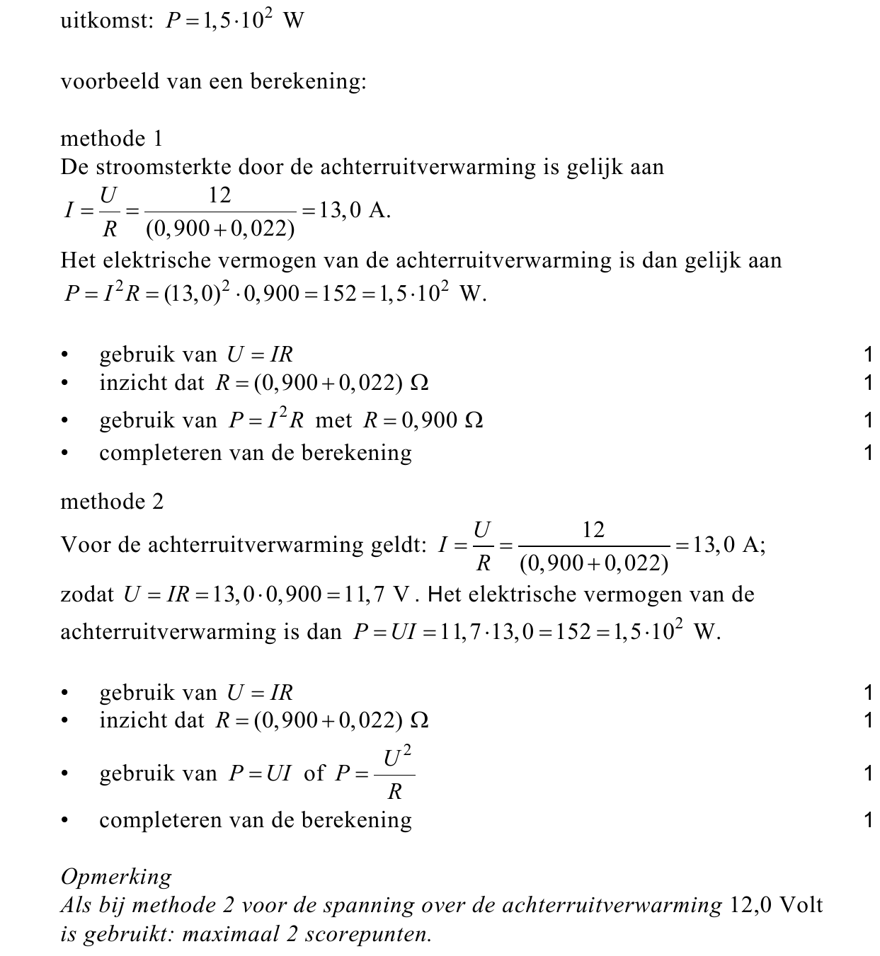 beoordelingsmodel vraag 23