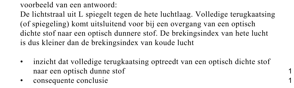 beoordelingsmodel vraag 16