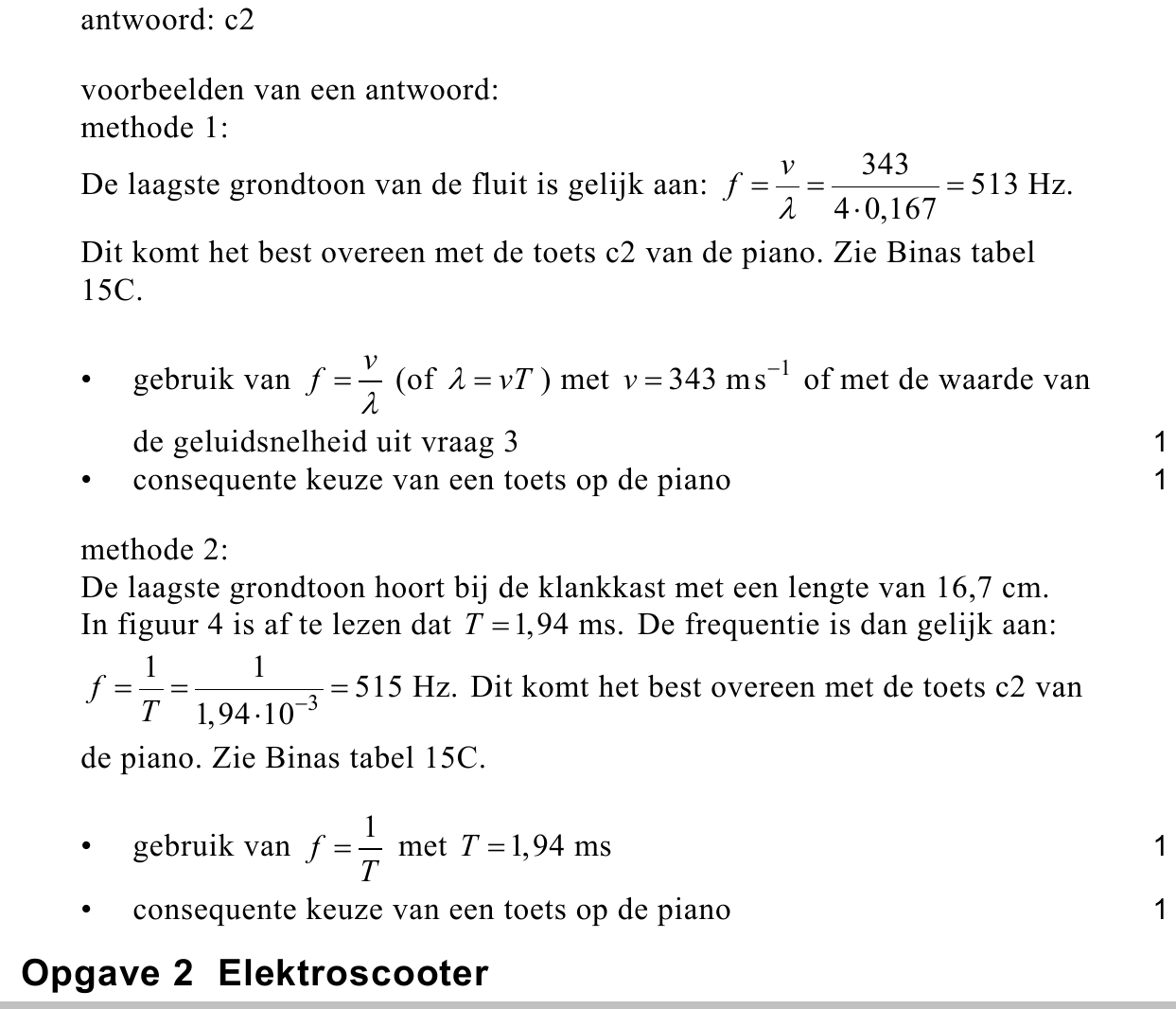 beoordelingsmodel vraag 4