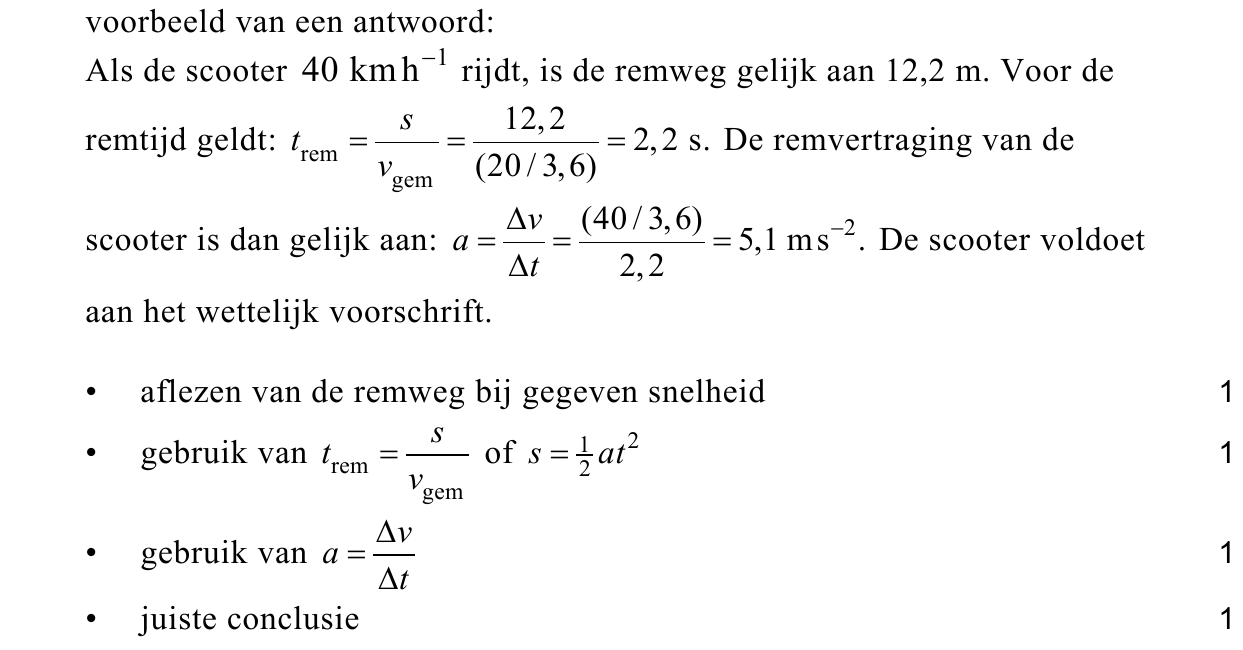 beoordelingsmodel vraag 9