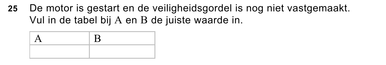 uitwerkbijlage bij vraag 25