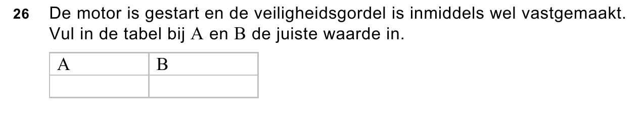 uitwerkbijlage bij vraag 26