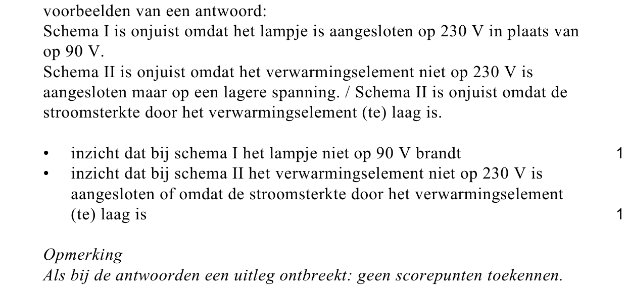 beoordelingsmodel vraag 14