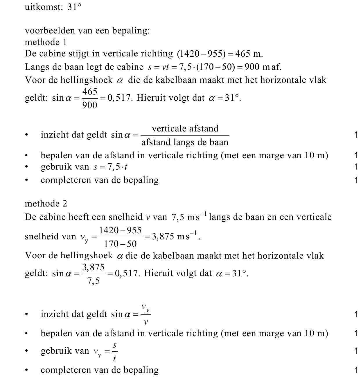 beoordelingsmodel vraag 3