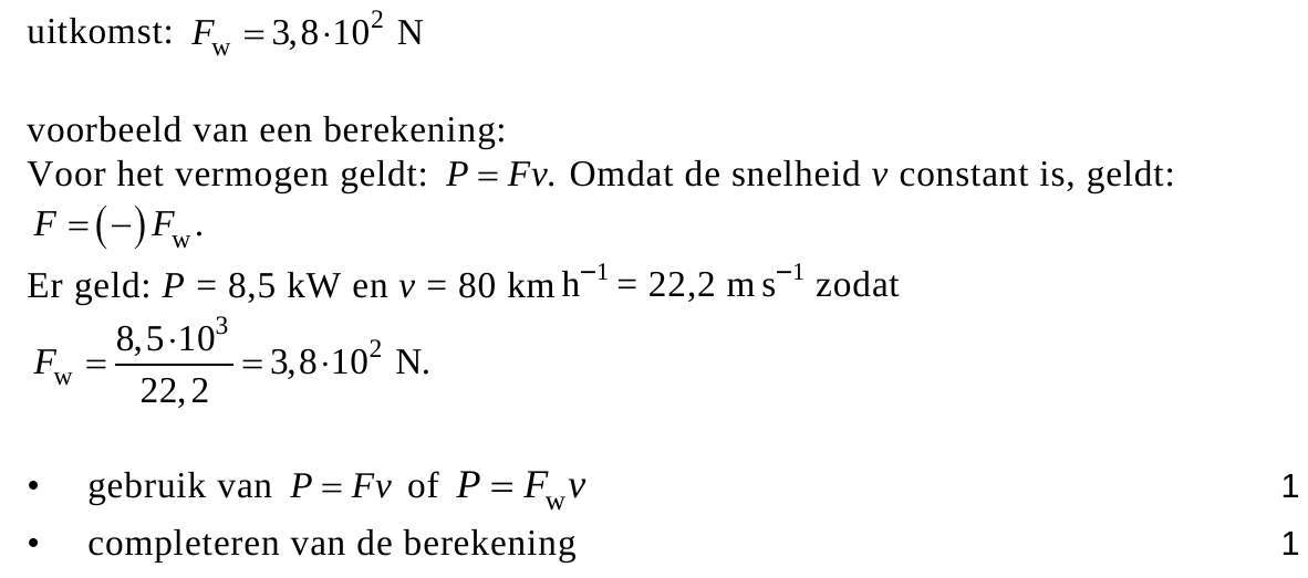 beoordelingsmodel vraag 19