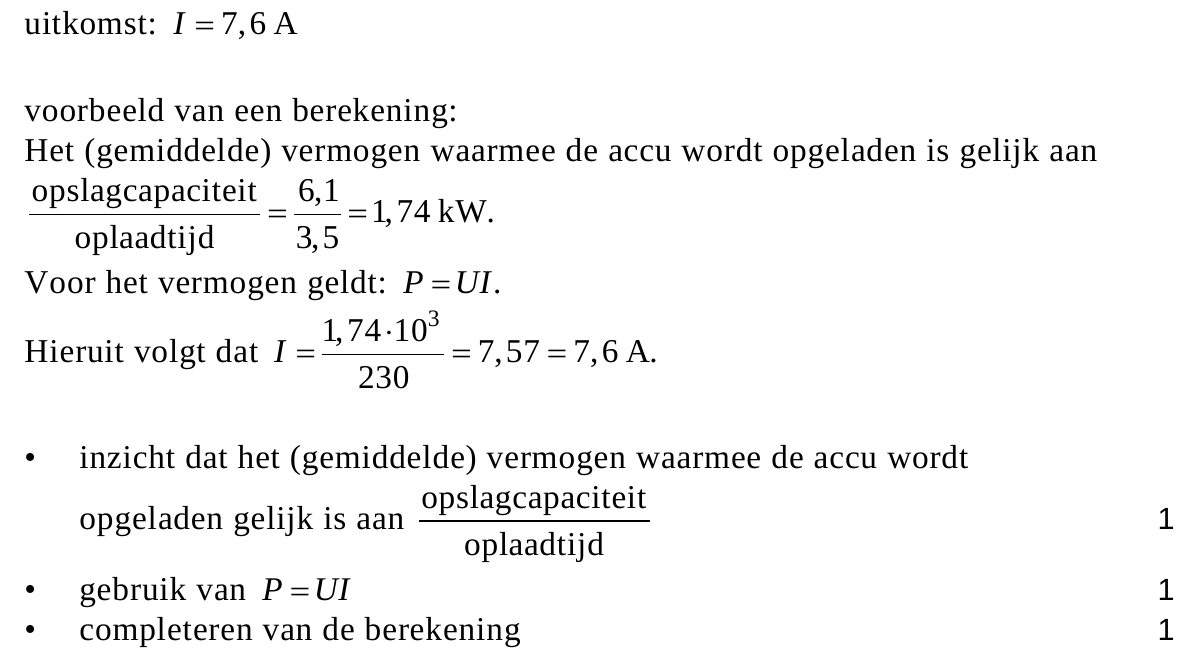 beoordelingsmodel vraag 20