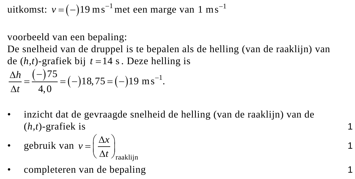 beoordelingsmodel vraag 9