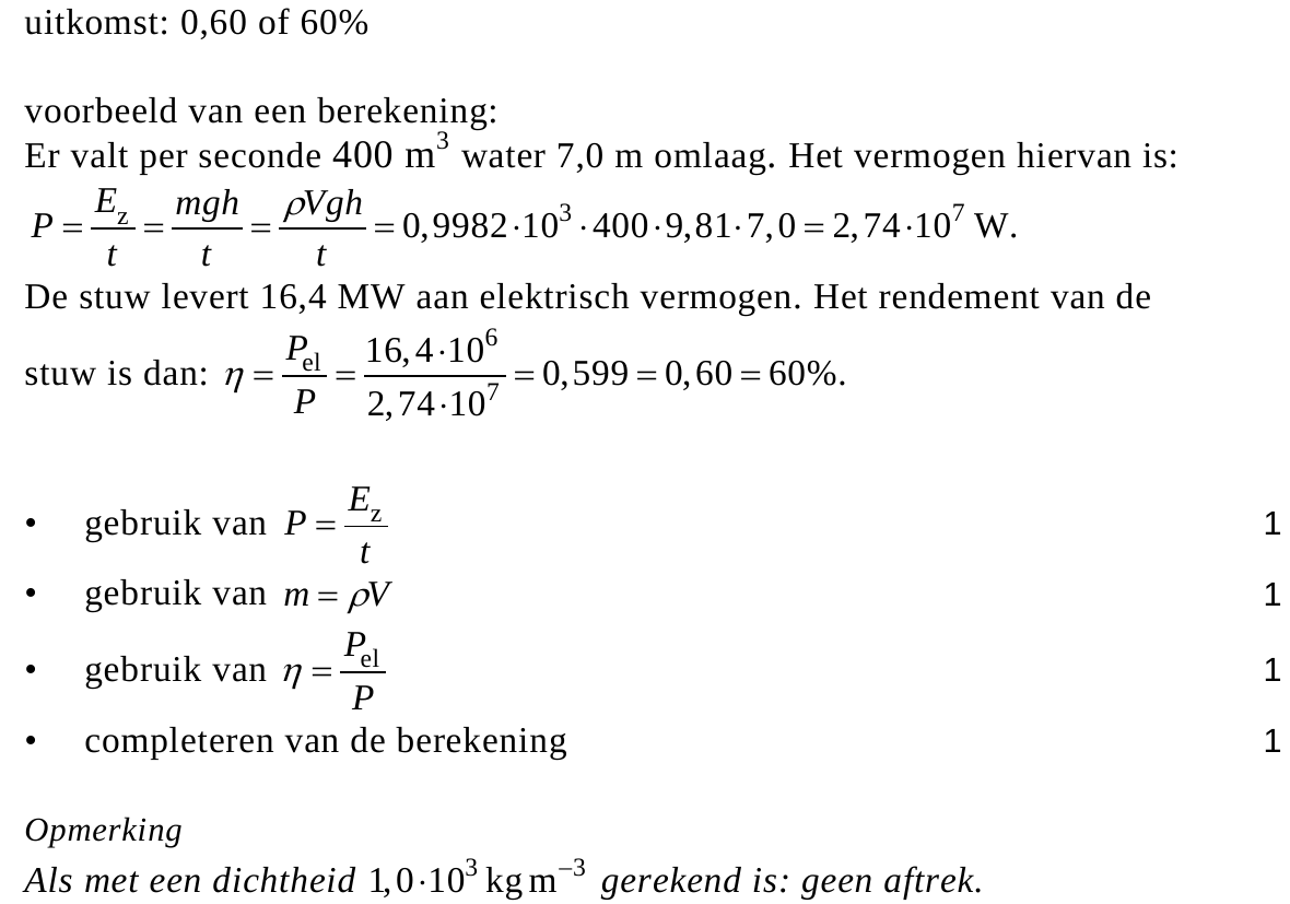 beoordelingsmodel vraag 6