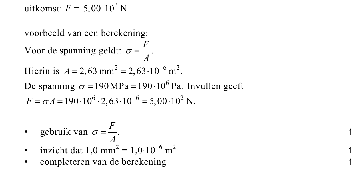beoordelingsmodel vraag 18
