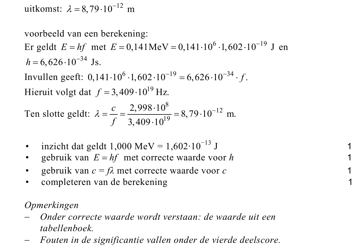 beoordelingsmodel vraag 9