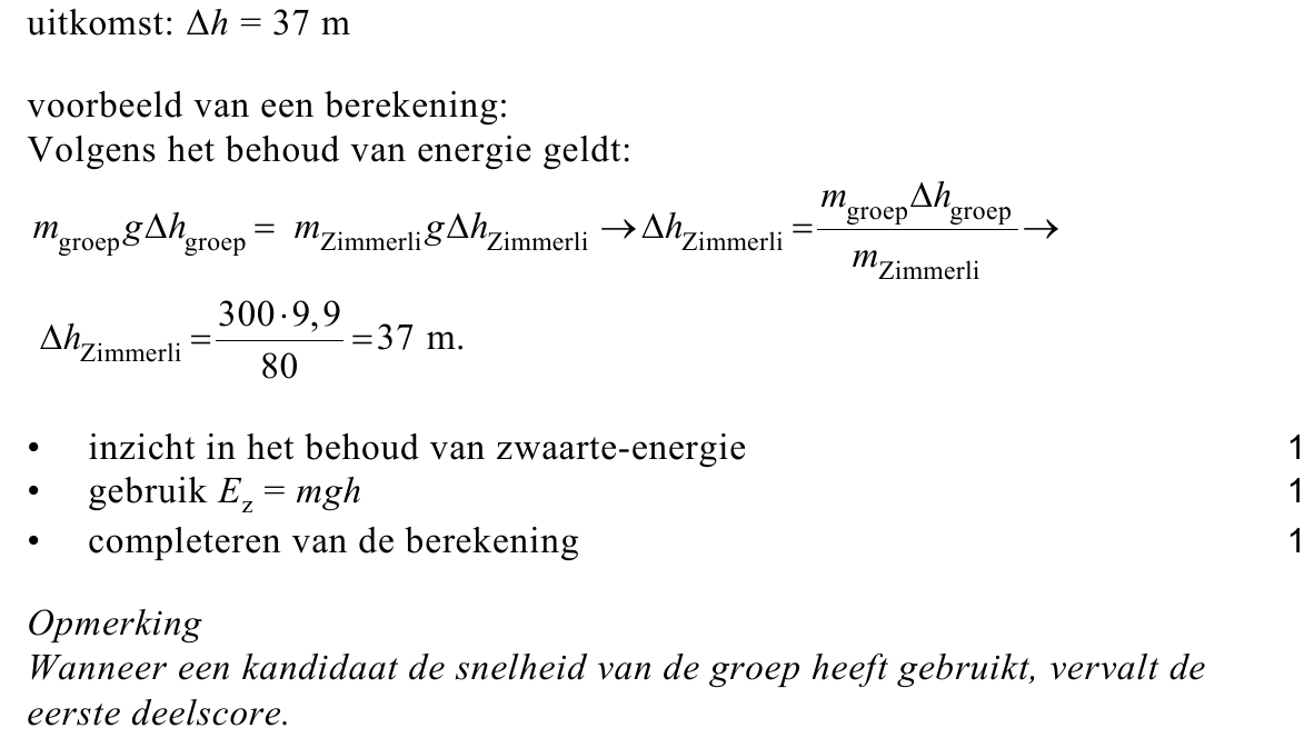 beoordelingsmodel vraag 11