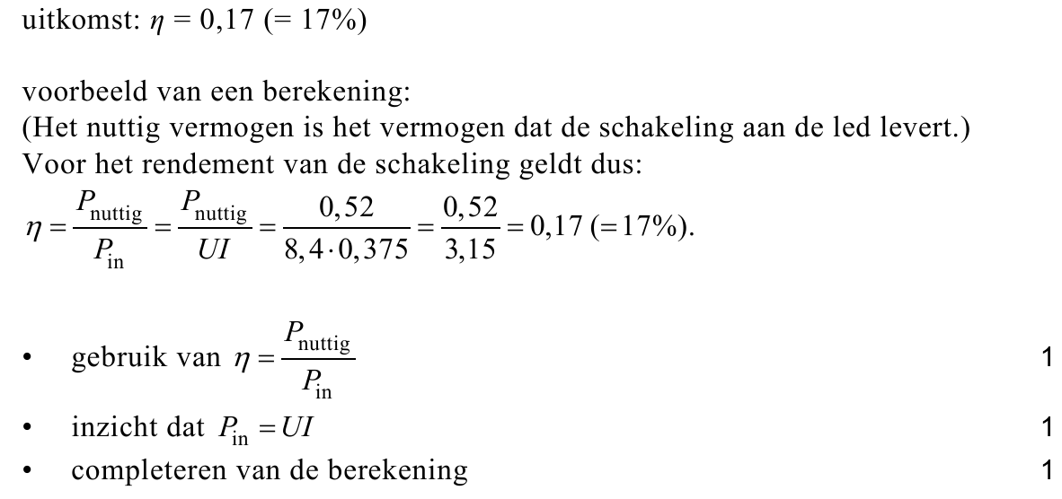 beoordelingsmodel vraag 20