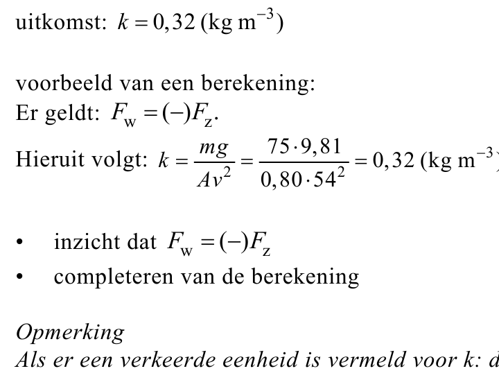 beoordelingsmodel vraag 20