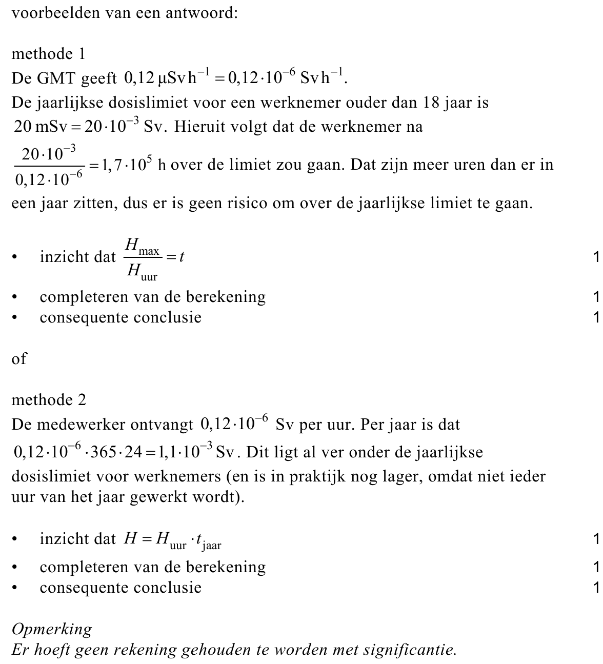 beoordelingsmodel vraag 26