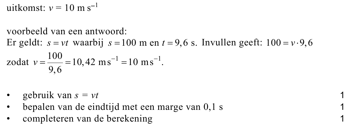 beoordelingsmodel vraag 25