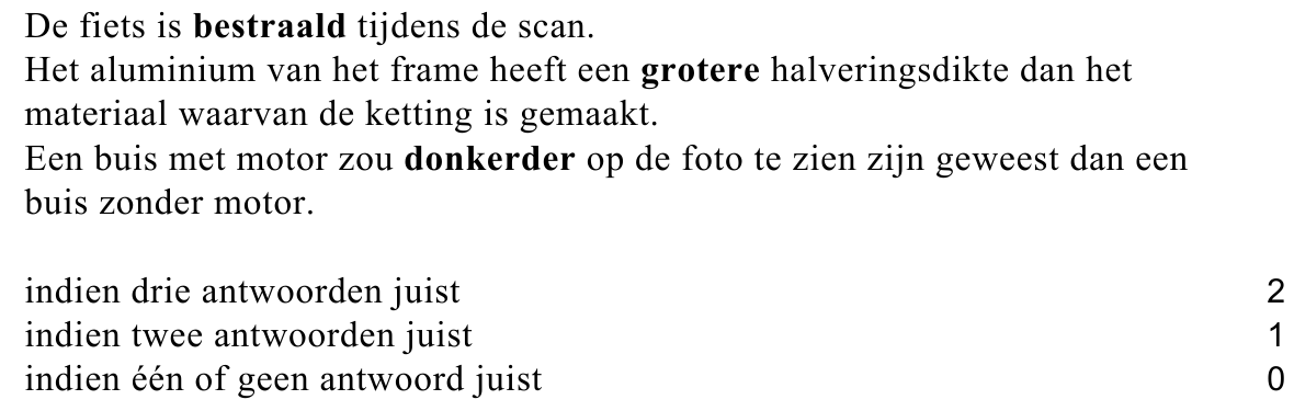 beoordelingsmodel vraag 19