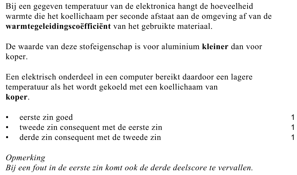 beoordelingsmodel vraag 17