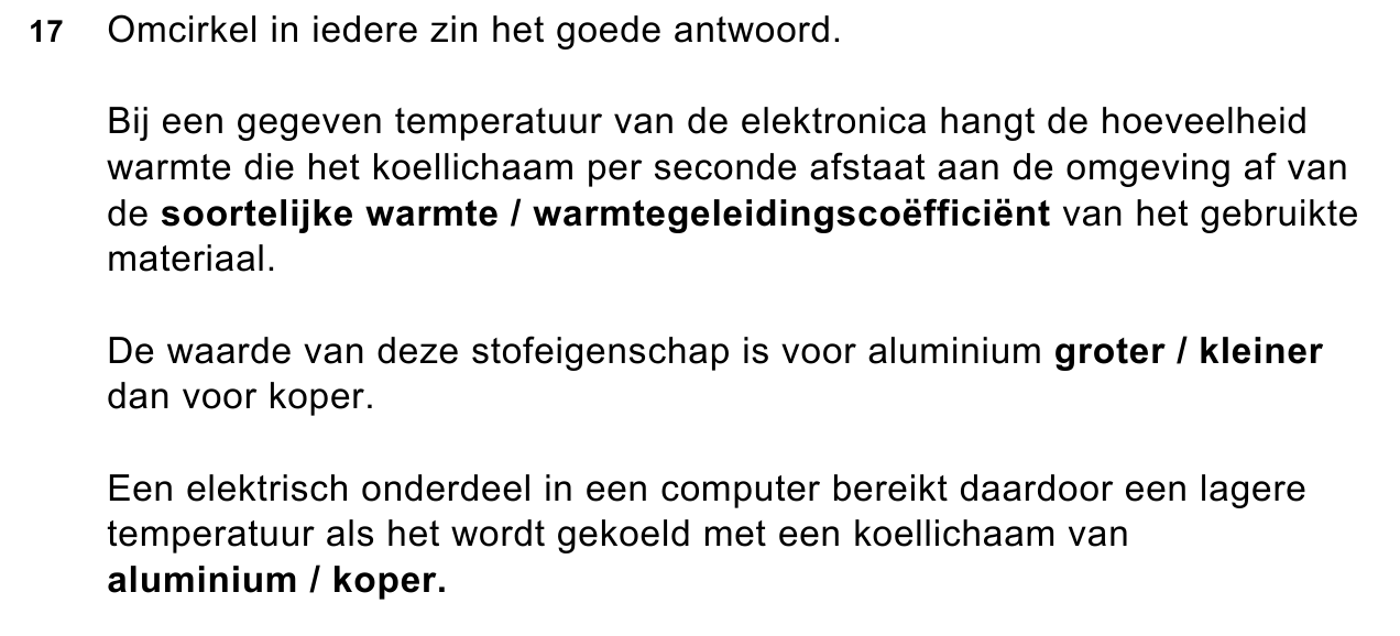 uitwerkbijlage bij vraag 17