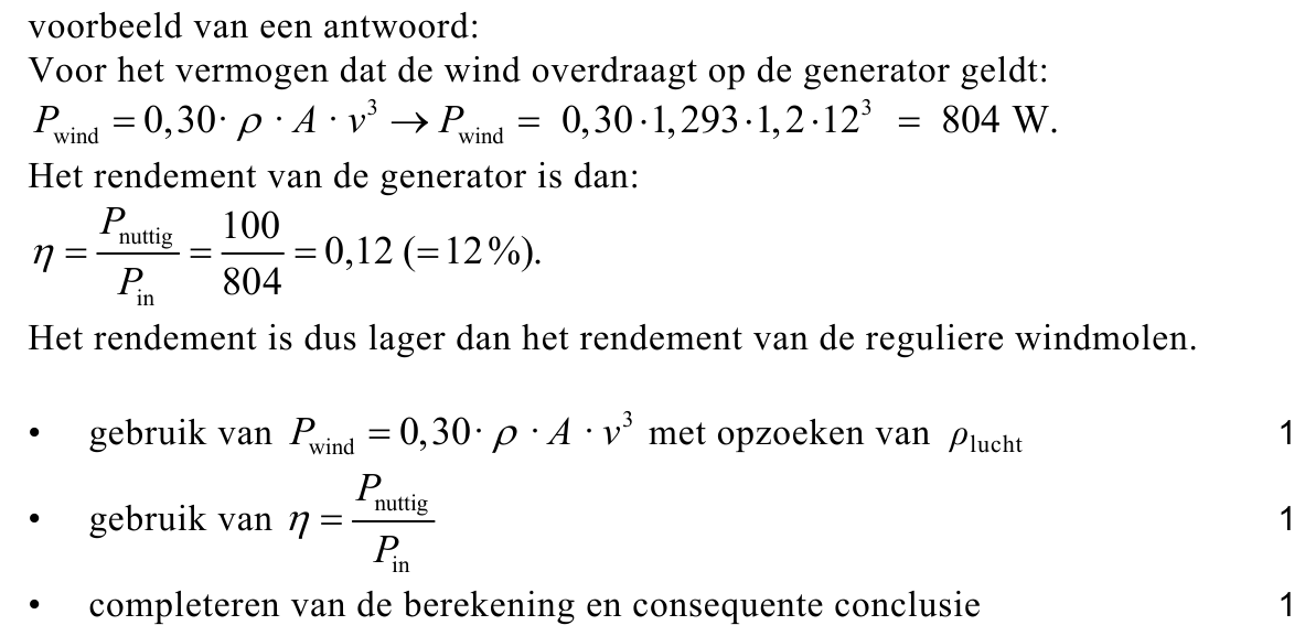 beoordelingsmodel vraag 20