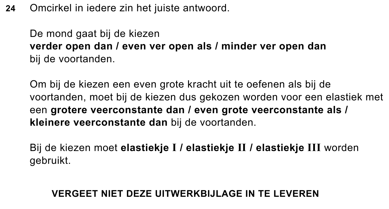 uitwerkbijlage bij vraag 24