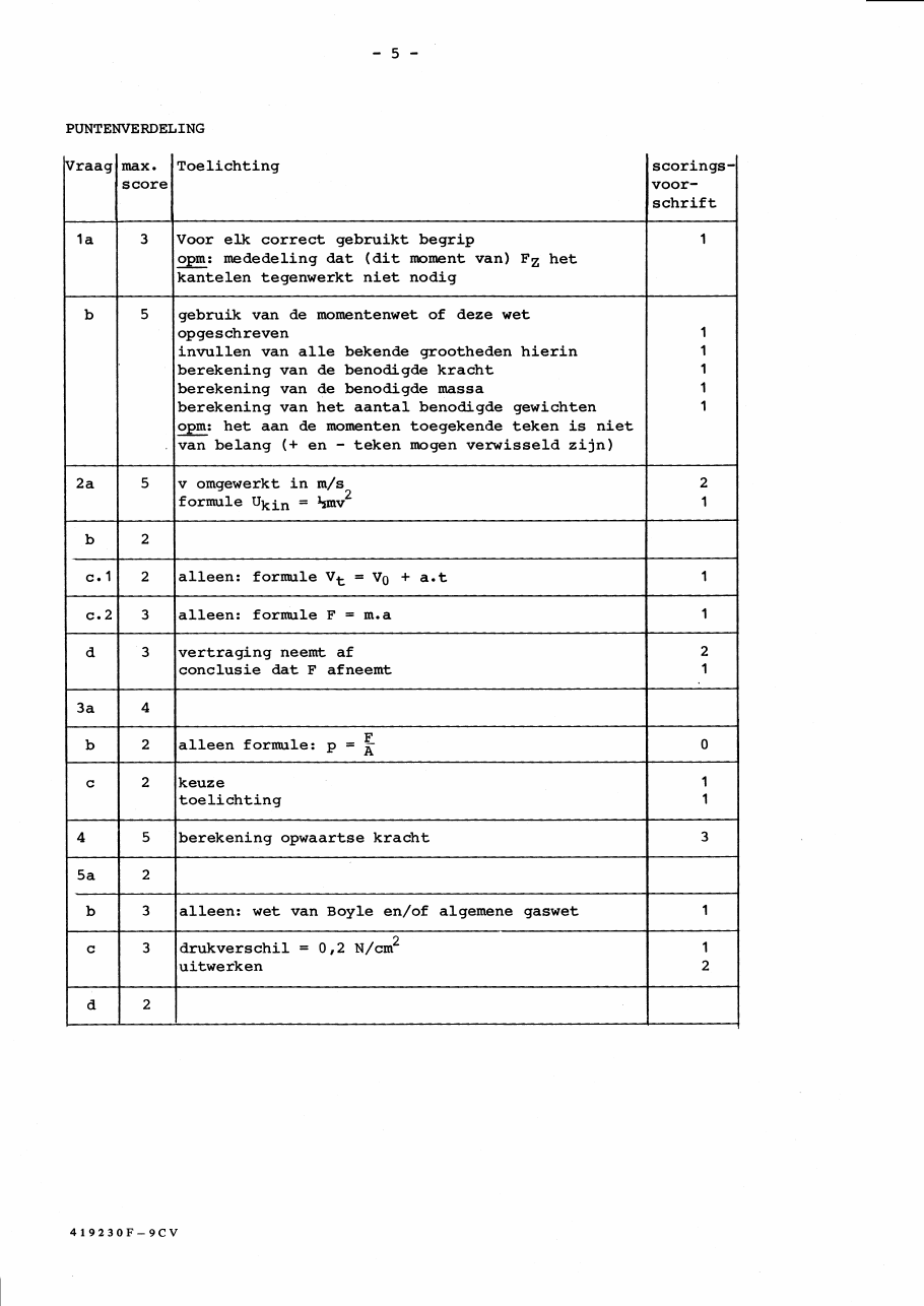 beoordelingsmodel bladzijde 5