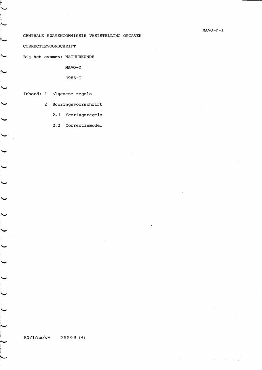 beoordelingsmodel bladzijde 1