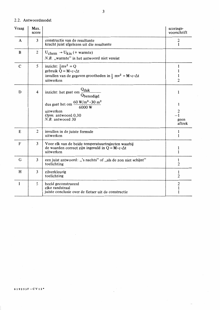 beoordelingsmodel bladzijde 3