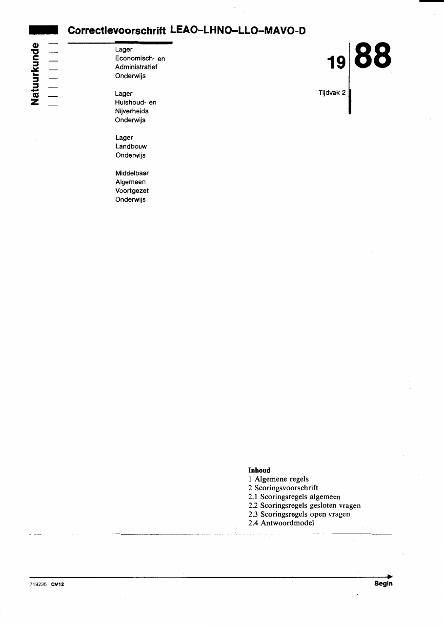 beoordelingsmodel bladzijde 1
