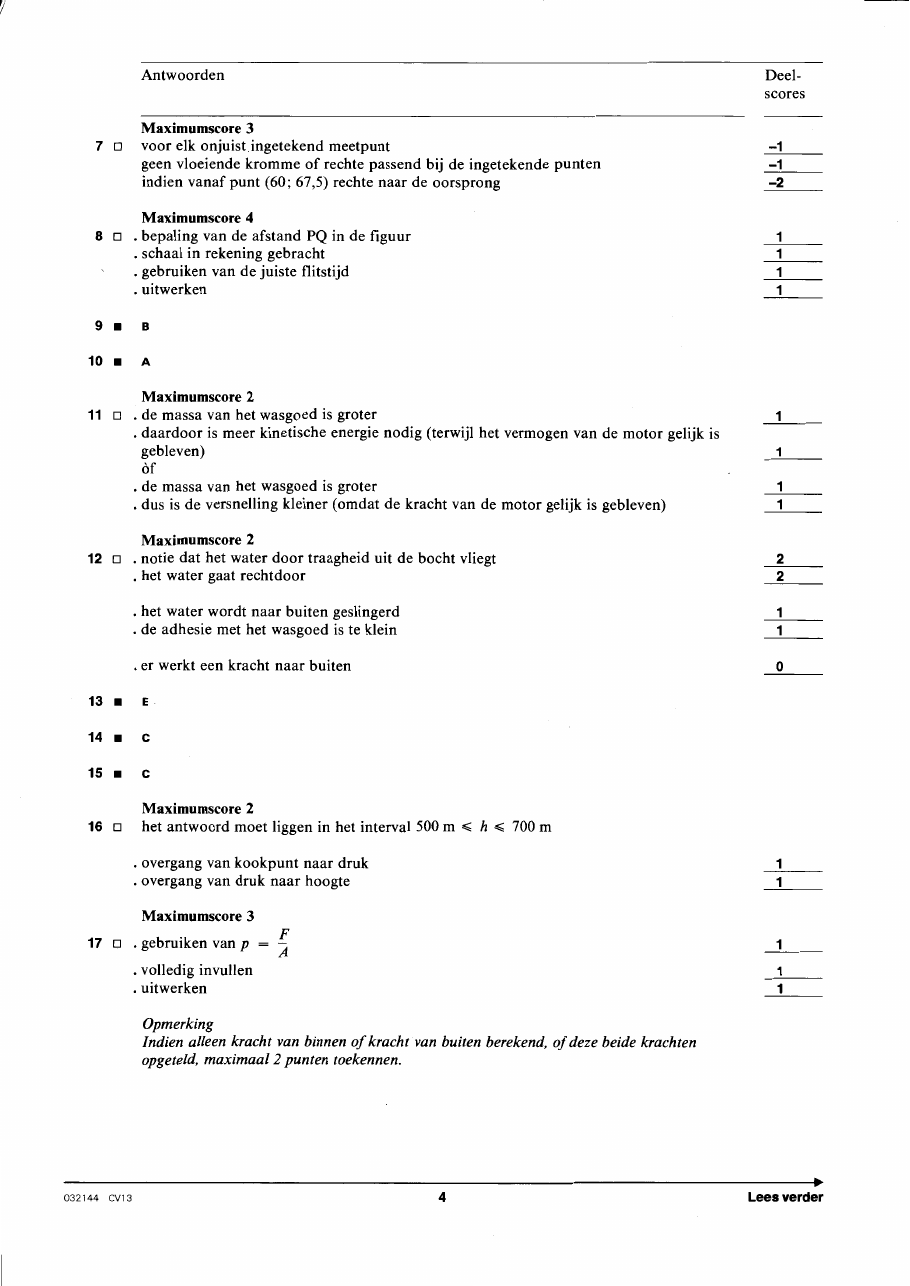 beoordelingsmodel bladzijde 4