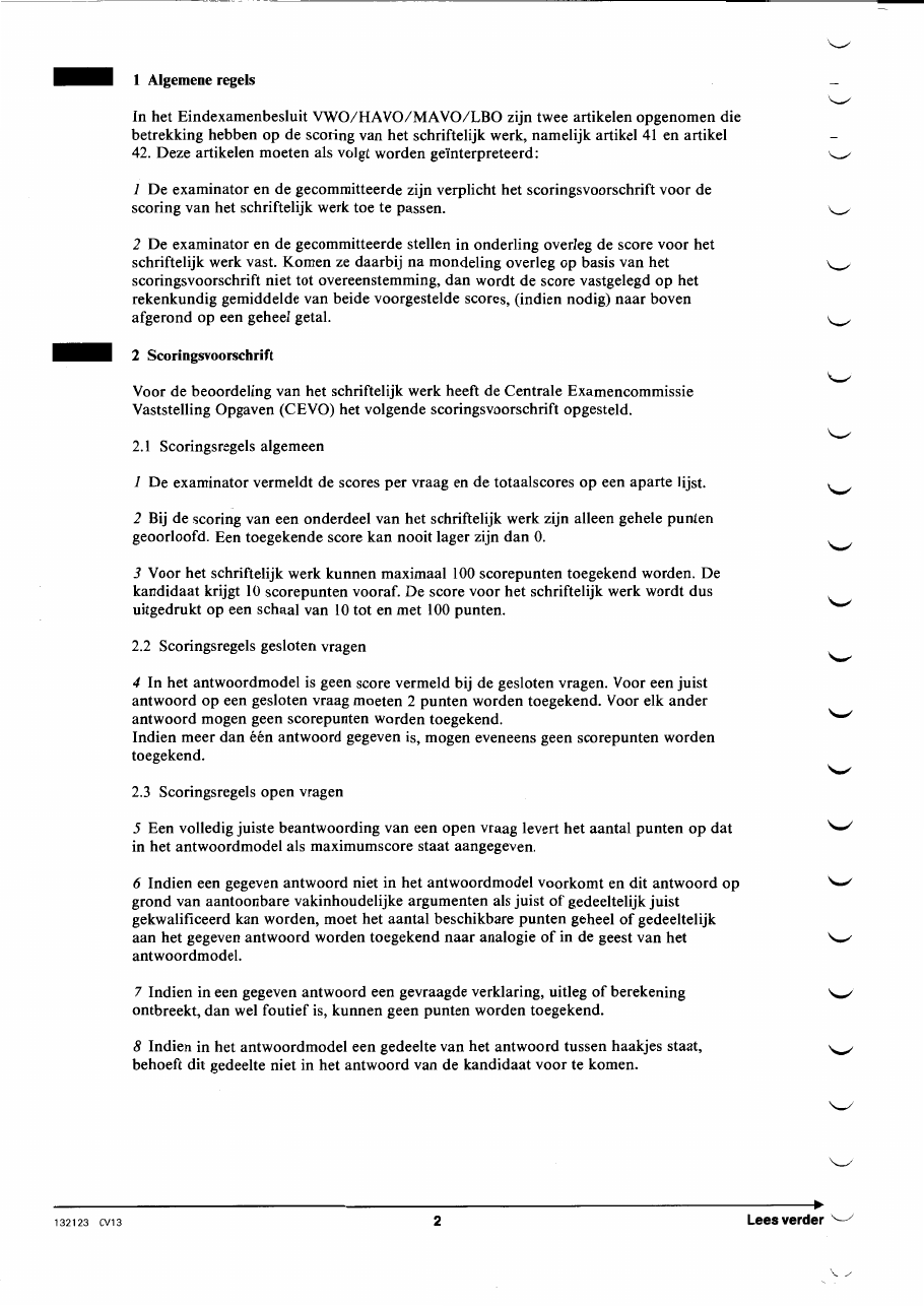 beoordelingsmodel bladzijde 2