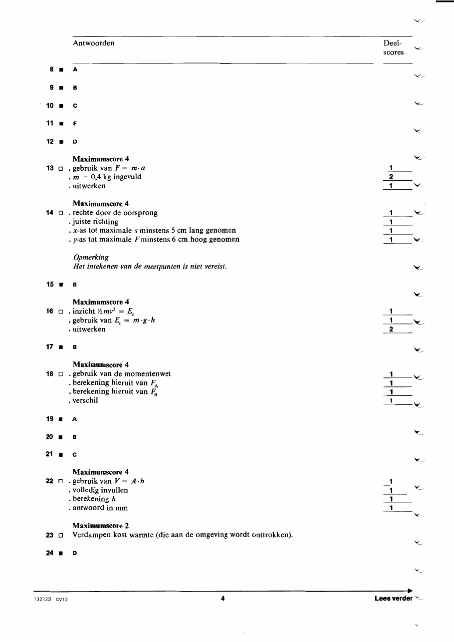 beoordelingsmodel bladzijde 4