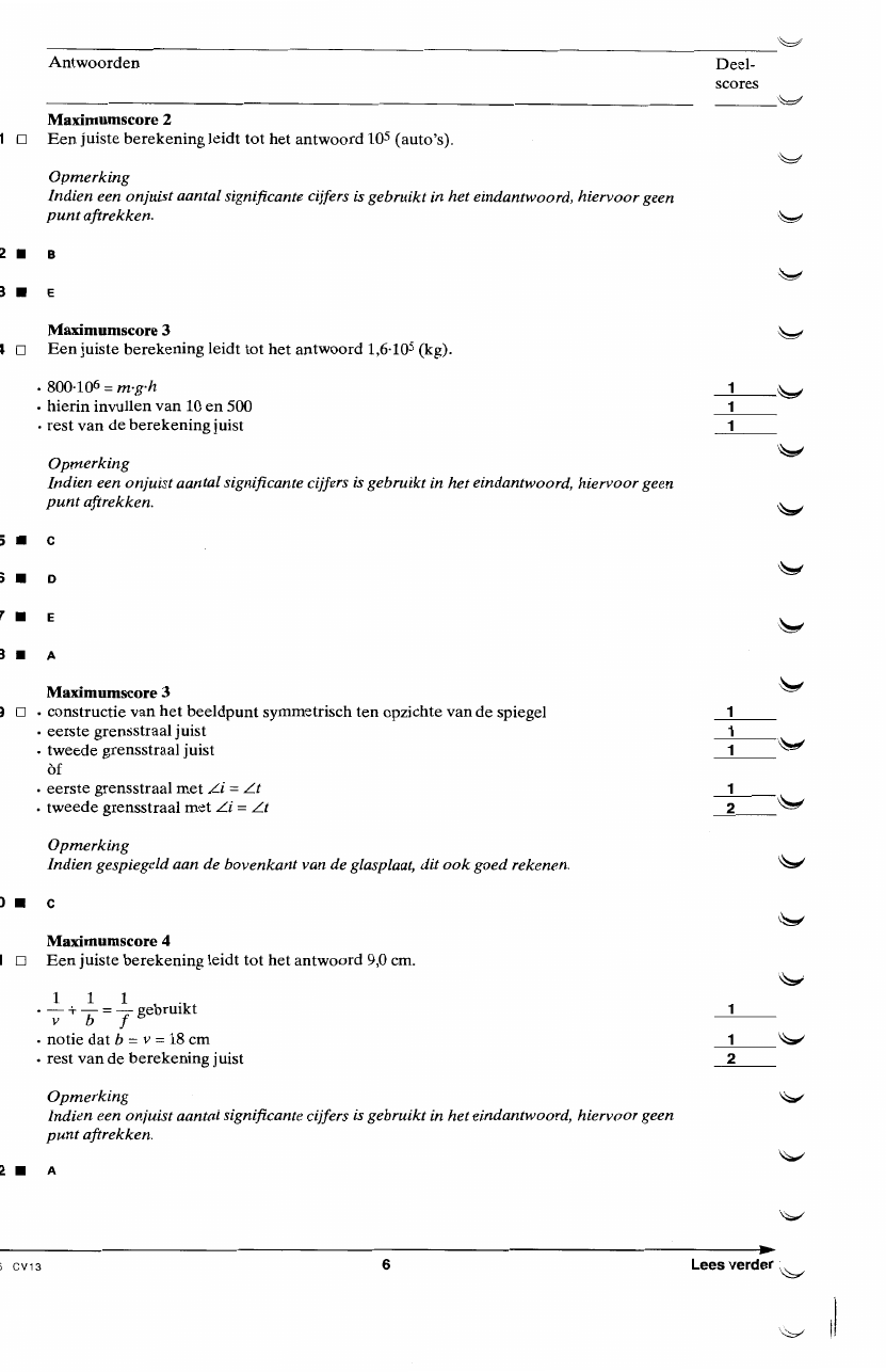 beoordelingsmodel bladzijde 6