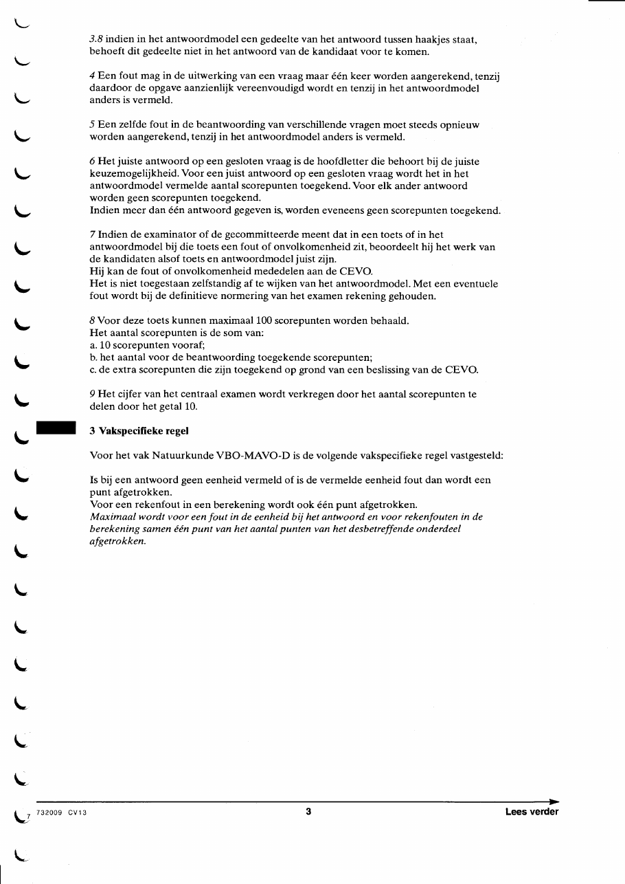 beoordelingsmodel bladzijde 3