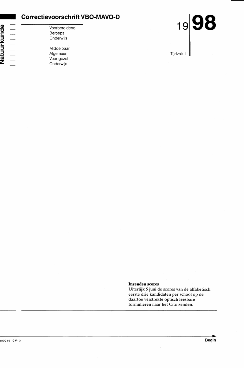 beoordelingsmodel bladzijde 1