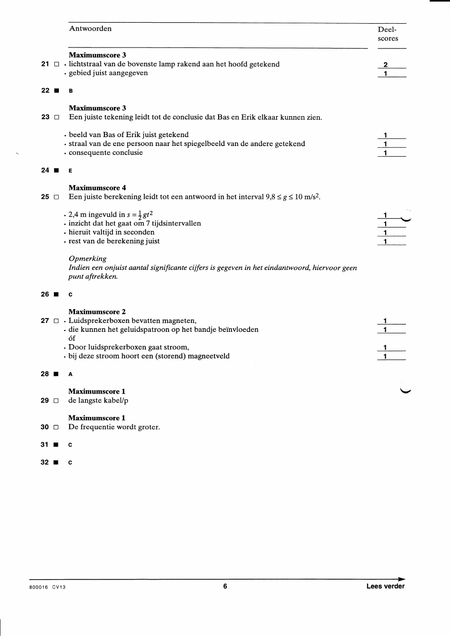 beoordelingsmodel bladzijde 6