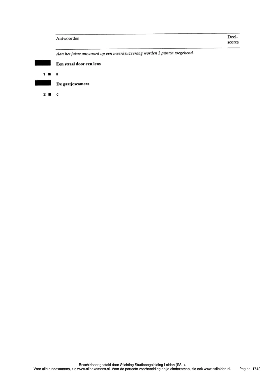 beoordelingsmodel bladzijde 2
