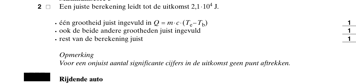beoordelingsmodel vraag 2