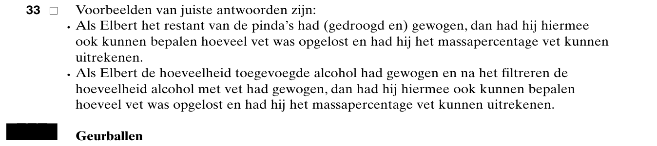 beoordelingsmodel vraag 33
