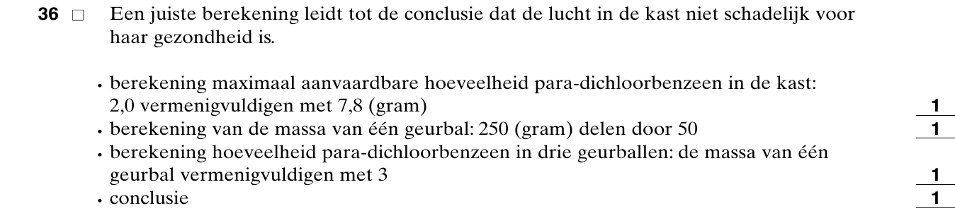 beoordelingsmodel vraag 36