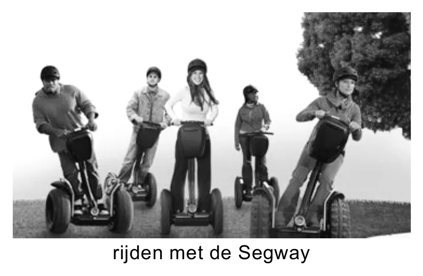 rijden met de Segway