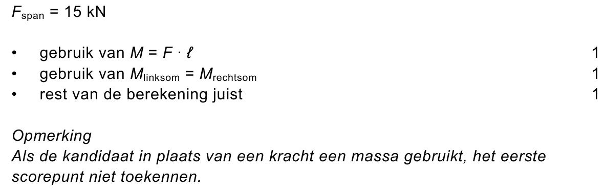 beoordelingsmodel vraag 26