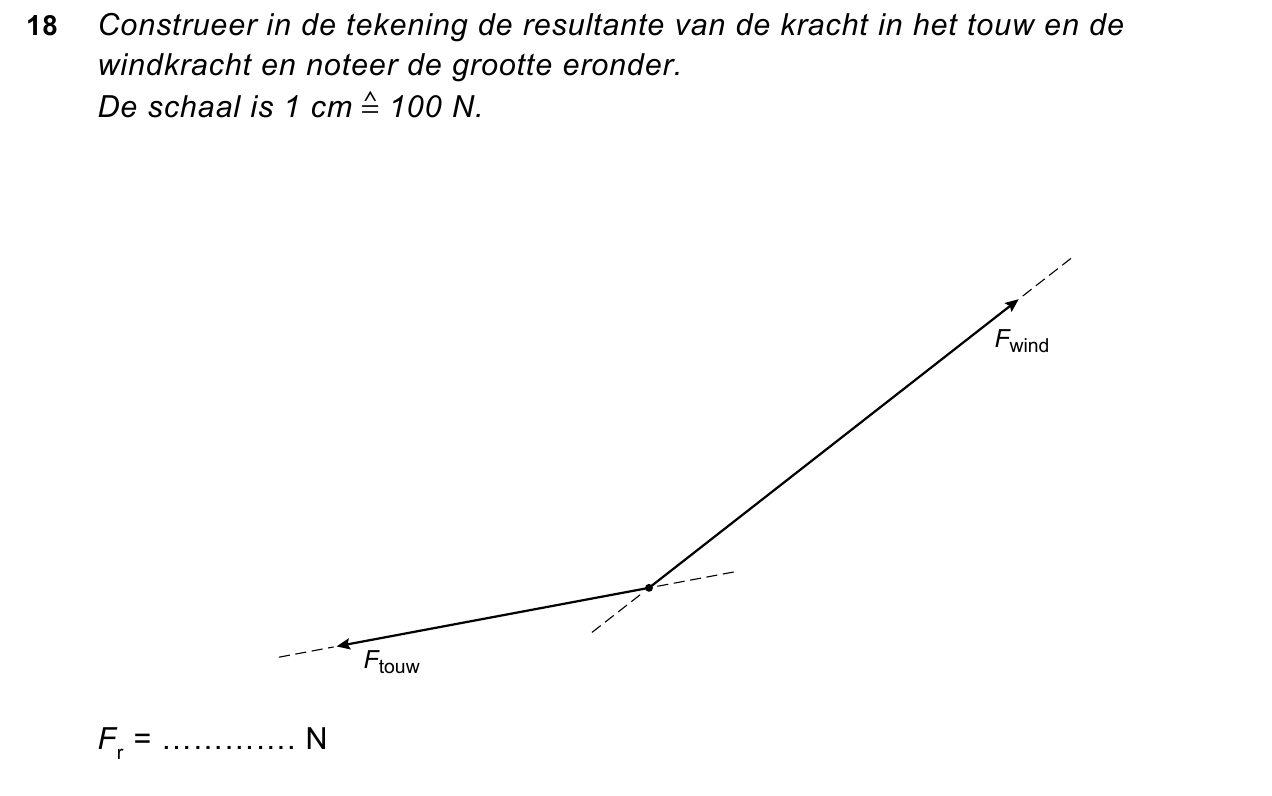 uitwerkbijlage bij vraag 18