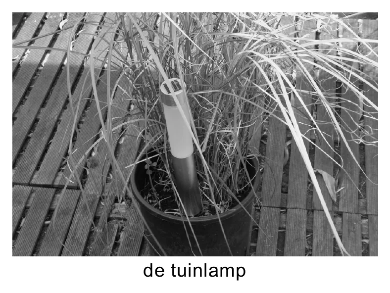de tuinlamp