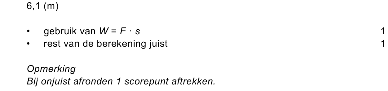 beoordelingsmodel vraag 15