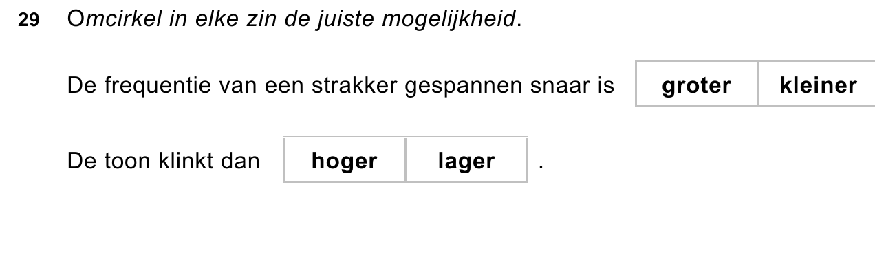 uitwerkbijlage bij vraag 29