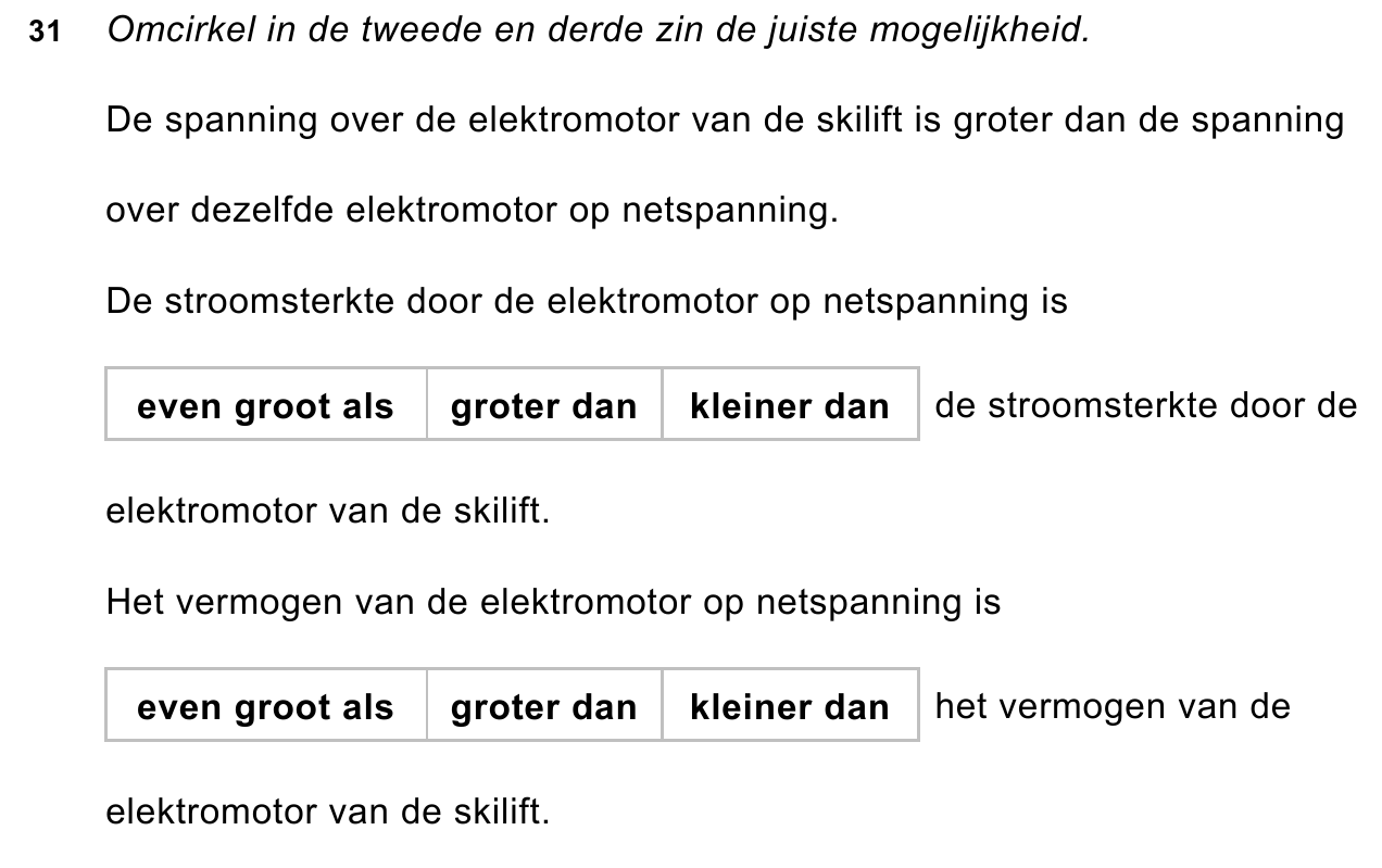 uitwerkbijlage bij vraag 31