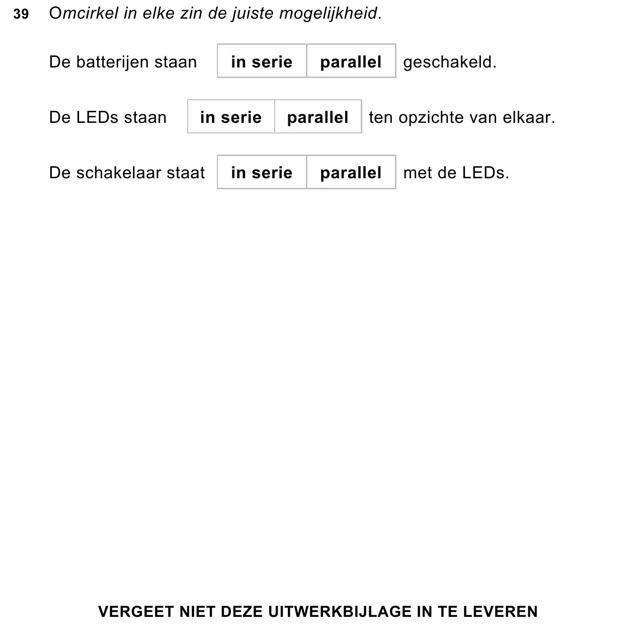 uitwerkbijlage bij vraag 39