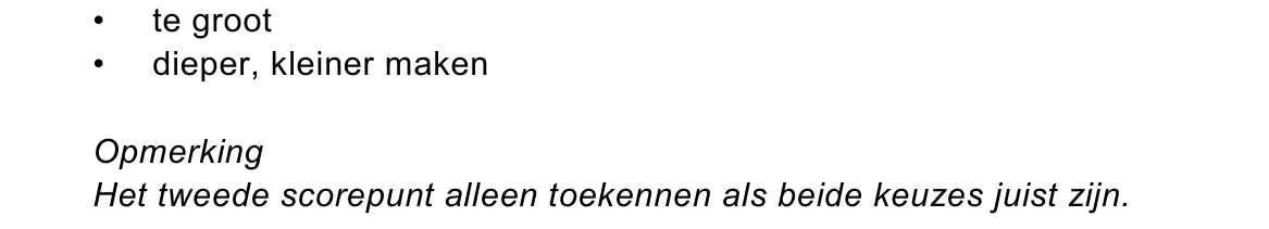 beoordelingsmodel vraag 32