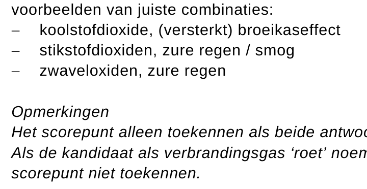beoordelingsmodel vraag 20