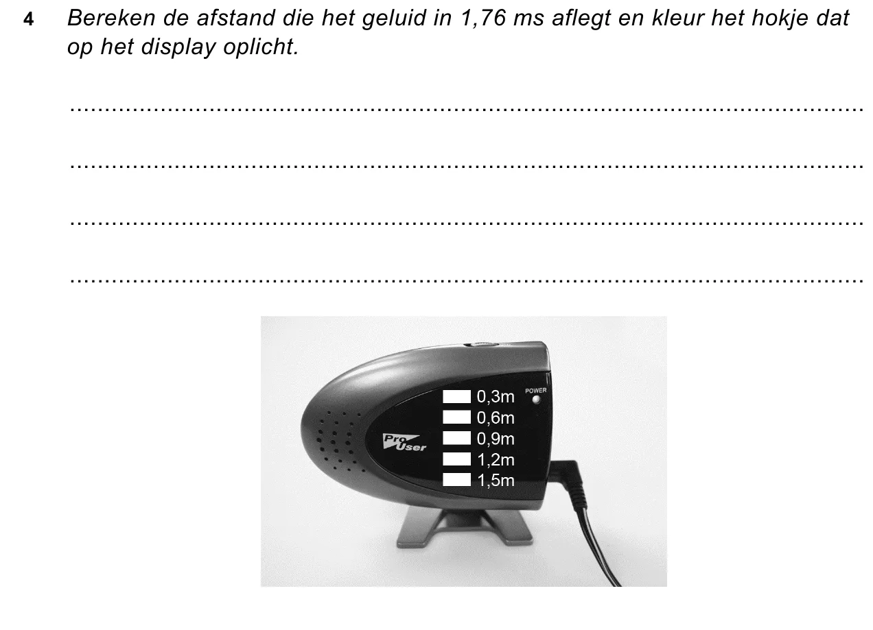 uitwerkbijlage bij vraag 4